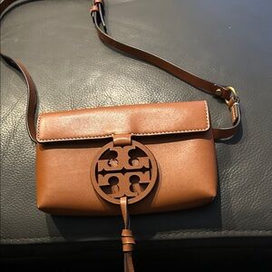 Tory Burch Brown Mini Crossbody Bag